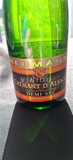 Alsácia Crémant da Alsácia Rebmann Não Sazonado
