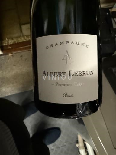 Champagne Sâm-panh Premier Cru Albert Lebrun Premier Cru Không niên vụ