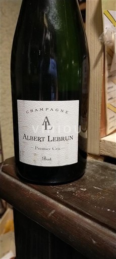 Champagne Sâm-panh Premier Cru Albert Lebrun Premier Cru Không niên vụ