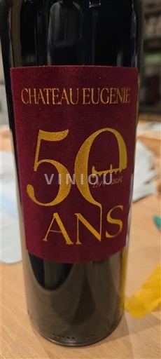 Sydvestfrankrig Cahors Château Eugénie 50 ans Ikke årgangsbestemt