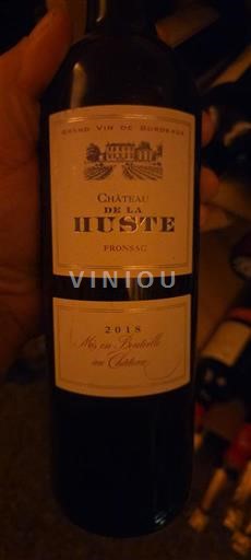 Bordeaux Fronsac Château La Huste 2018