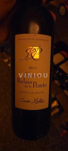 Bordeaux Côtes-de-bourg Château Relais de la Poste Malille 2011