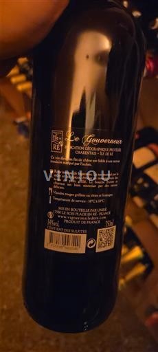 Poitou-Charentes Không được chỉ định Ile de ré Le Gouverneur Không niên vụ