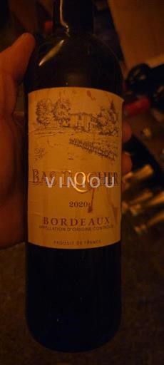 Bordeaux Bas Rocher 2020