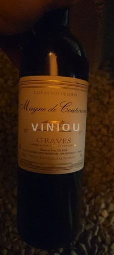 Bordeaux Graves Mayne de Coutreau 2017