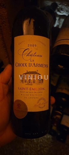 Bordeaux Saint-Émilion Château La Croix Armens 2009