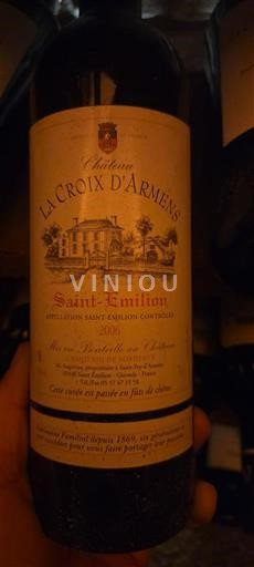 Bordeaux Saint-Émilion Château La Croix Armens 2006