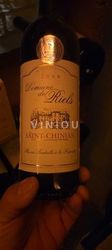 Languedoc Saint-Chinian Domaine Riels 2009