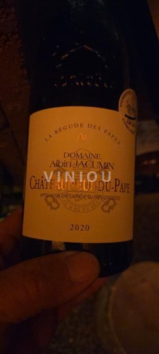 Thung lũng Rhône Châteauneuf-du-pape Alain Jaume La Bégude des Papes 2020