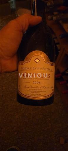 Rhônen laakso Gigondas Vignoble Saint-Frédéric 2006