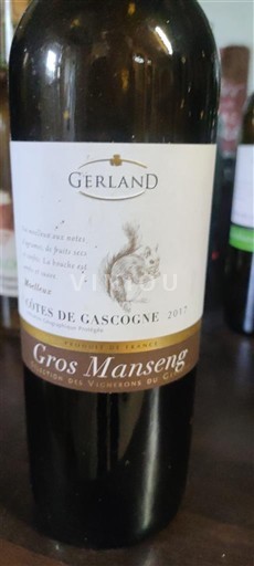 Jugperëndim Bregdeti i Gasconisë Gerland Gros Manseng 2017