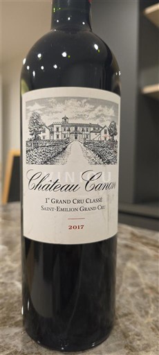 Bordeaux Saint-Émilion Grand Cru Grand Cru Château Canon 2017