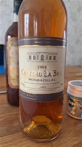 Sudoeste Monbazillac Château La Brie 1998