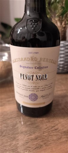 Abruzos Pinot Noir Alessandro Berselli Signature Collection 2020