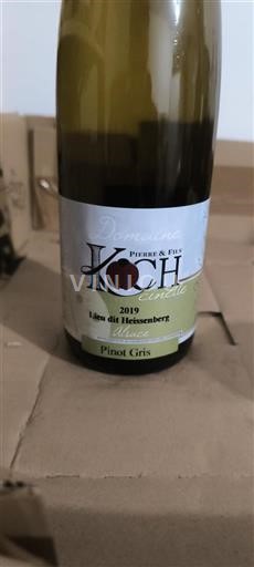 Alsace Domaine Koch Pierre & Fils Lieu-dit Heissenberg 2019