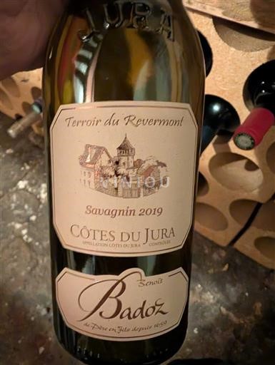 Jura Côtes-du-jura Badoz Terroir du Revermont Savagnin 2019