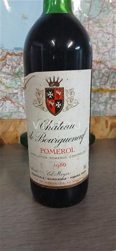 Bordeaux Pomerol Château Bourgneuf 1980