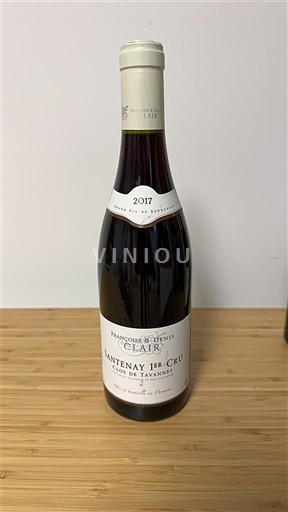 Borgoña Santenay Premier Cru François et Denis Clair Clos de Tavannes 2017