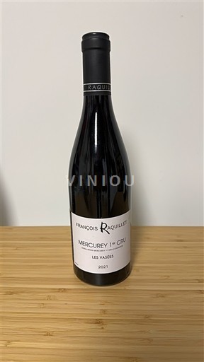 Burgundy Mercurey Premier Cru François Raquillet Les Vases 2021