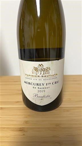 Burgundsko Mercurey Premier Cru Tupinier-Bautista Bautista 2019