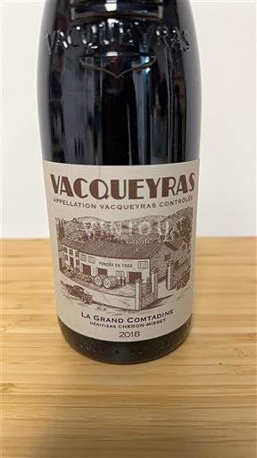 Valle del Rodano Vacqueyras La Grand Comtadine 2018