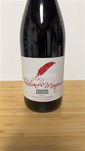 Thung lũng Rhône Grignan-les-adhémar O. et H. Bour Tentation de la Marquise 2020