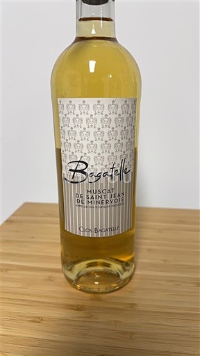 Languedoc Muscat-de-saint-jean-de-minervois Clos Bagatelle Bagatelle 2016