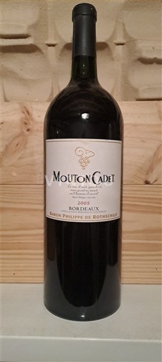 Bordeaux Baron Philippe de Rothschild Mouton Cadet 2005