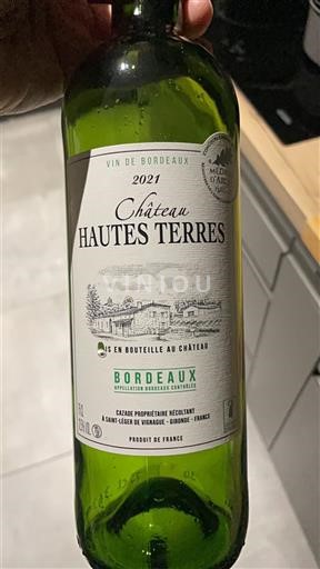 Bordeaux Château Hautes Terres 2021