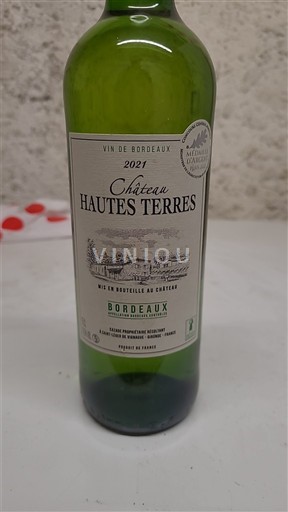 Bordeaux Château Hautes Terres 2021