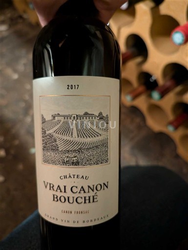 Bordeaux Canon-Fronsac Château Vrai Canon Bouché 2017