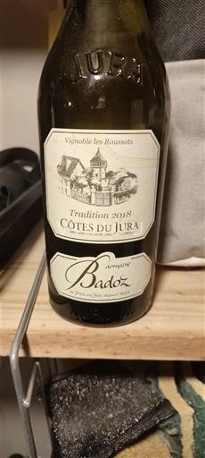 Jura Côtes-du-jura Domaine Badoz Tradition 2018