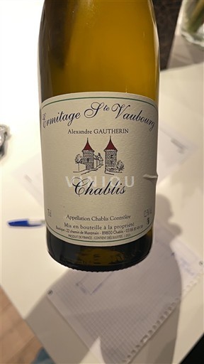 Bourgogne Chablis Ermitage Ste Vaubourg 2023