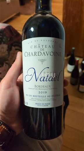 Bordeaux Château Chardavoine Nataël 2019