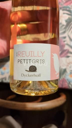 Loire Valley Reuilly Dyckerhoff Petitgris 2020