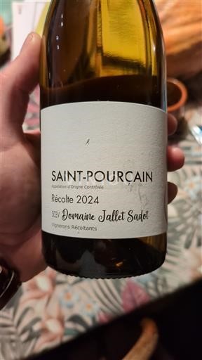 Loire-dalen Saint-Pourçain Domaine Jallet Sadot 2024