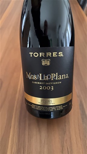 Catalogna Penedès Torres Mas La Plana 2003