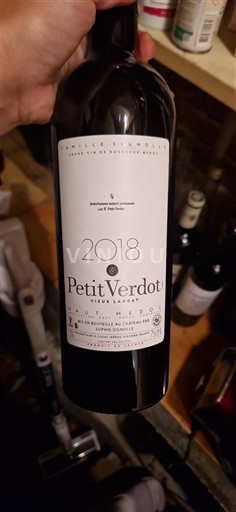 Bordeaux Les Vignerons de Tutiac Petit Verdot Vieilles Vignes 2018