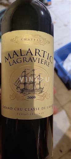 Burdeos Pessac-Léognan Château Malartic-Lagravière 2009