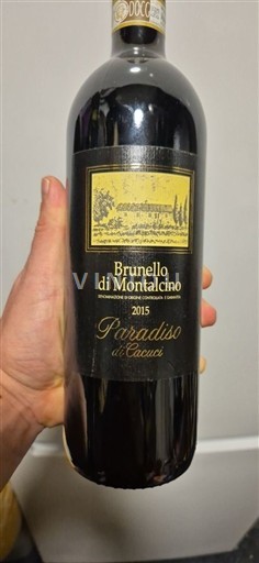 Toscana Brunello di Montalcino Paradiso di Cacuci 2015