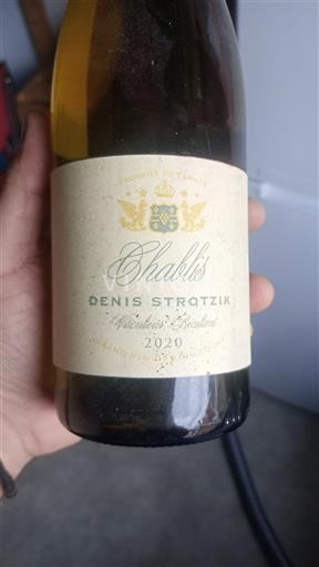 Burgundy Chablis Denis Strotzik 2020
