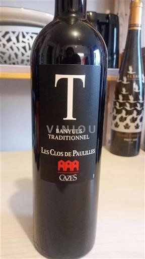 Roussillon Banyuls Domaine Cazes T Banyuls Traditionnel Les Clos de Paulilles 2015