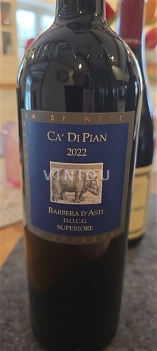 Piemonte Barbera d'Asti La Spinetta Ca' di Pian 2022