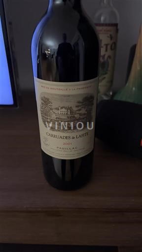 Bordeaux Pauillac Château Lafite Rothschild Carruades de Lafite 2001