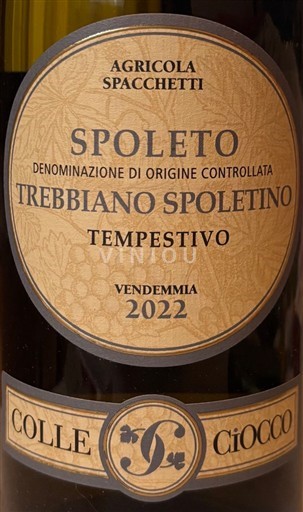 Úmbria Montefalco Colle Ciocco Tempestivo 2022