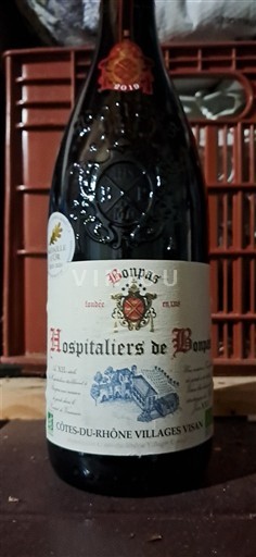 Thung lũng Rhône Không được chỉ định Bonpas Hospitaliers de Bonpas 2019
