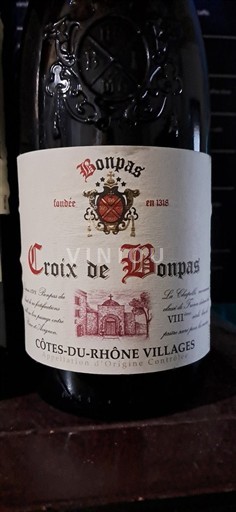 Thung lũng Rhône Côtes-du-rhône-villages Bonpas Croix de Bonpas Không niên vụ
