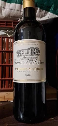Bordeaux Bordeaux Supérieur Château L'Archan 2018