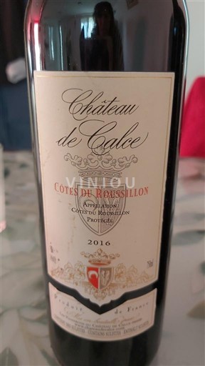 Roussillon Côtes-du-Roussillon Château Calce 2016