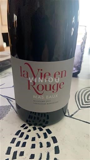 Languedoc-Roussillon Pays d'Oc Mas Baux La Vie en Rouge Non-Vintage